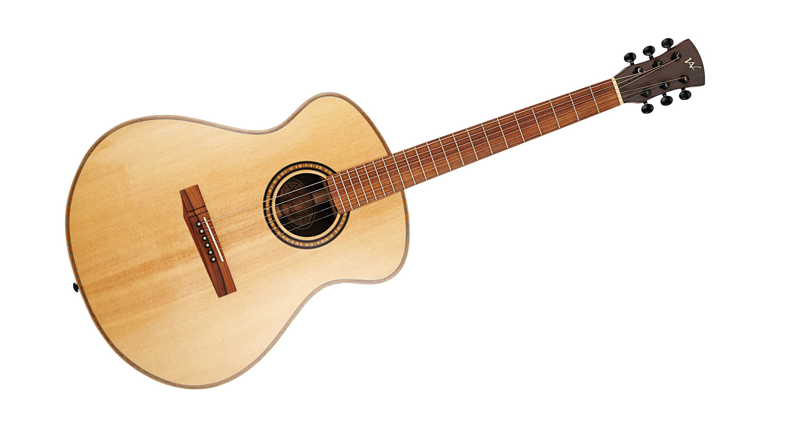 The Freja 1010 occupies the middle-ground between dreadnought and jumbo sized acoustics