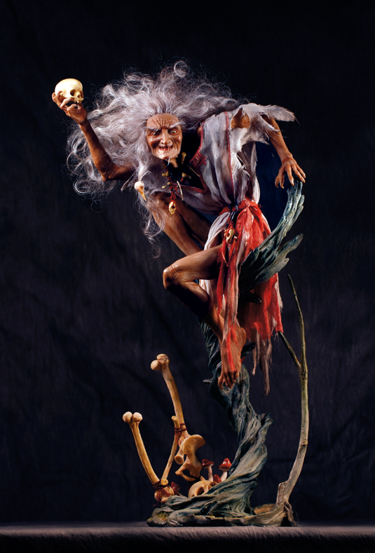 The legendary Slavic witch Baba Yaga comes to life in the hands of Forest Rogers