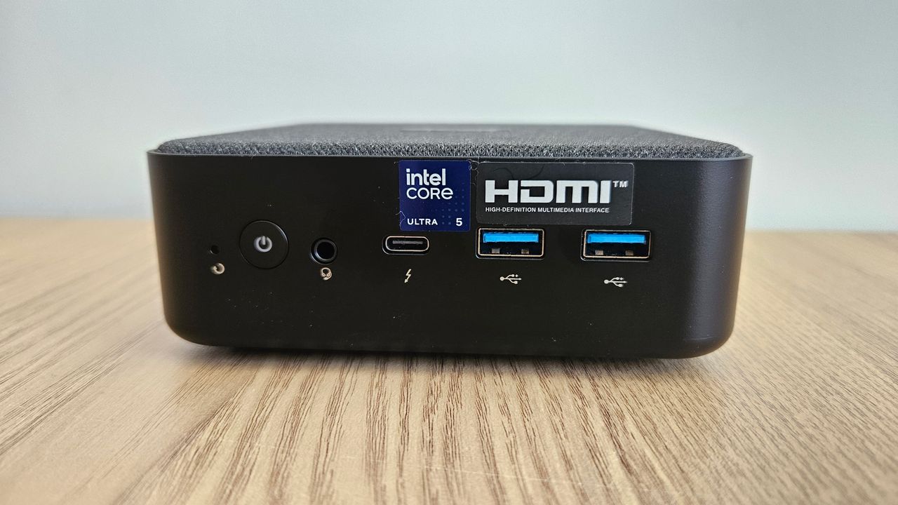 The Acer Revo RB-102 on a desk