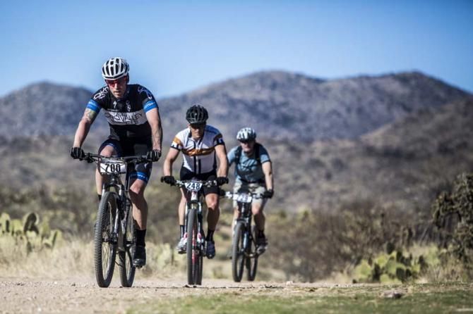 Racers in the 24 Hours of Old Pueblo