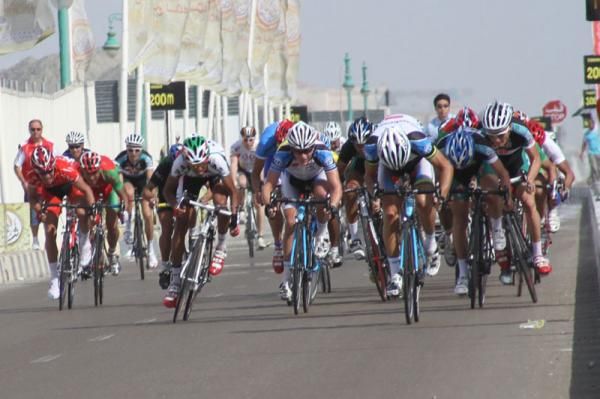 The sprint winds up