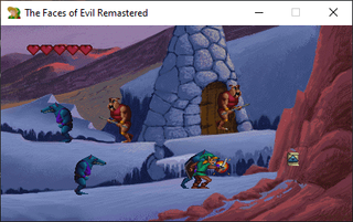 An image from a remastered version of 1993 CD-i game Link: The Faces of Evil