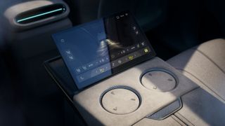 Details of the Lotus Eletre interior