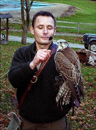 The birds performed well and their caretaker is proud