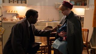 Cyril Robinson (ZEPHRYN TAITTE), Rosalind Clifford (NATALIE QUARRY) in Call the Midwife season 14 episode 6