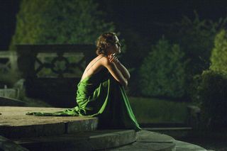 keira knightley in the green dress in atonement