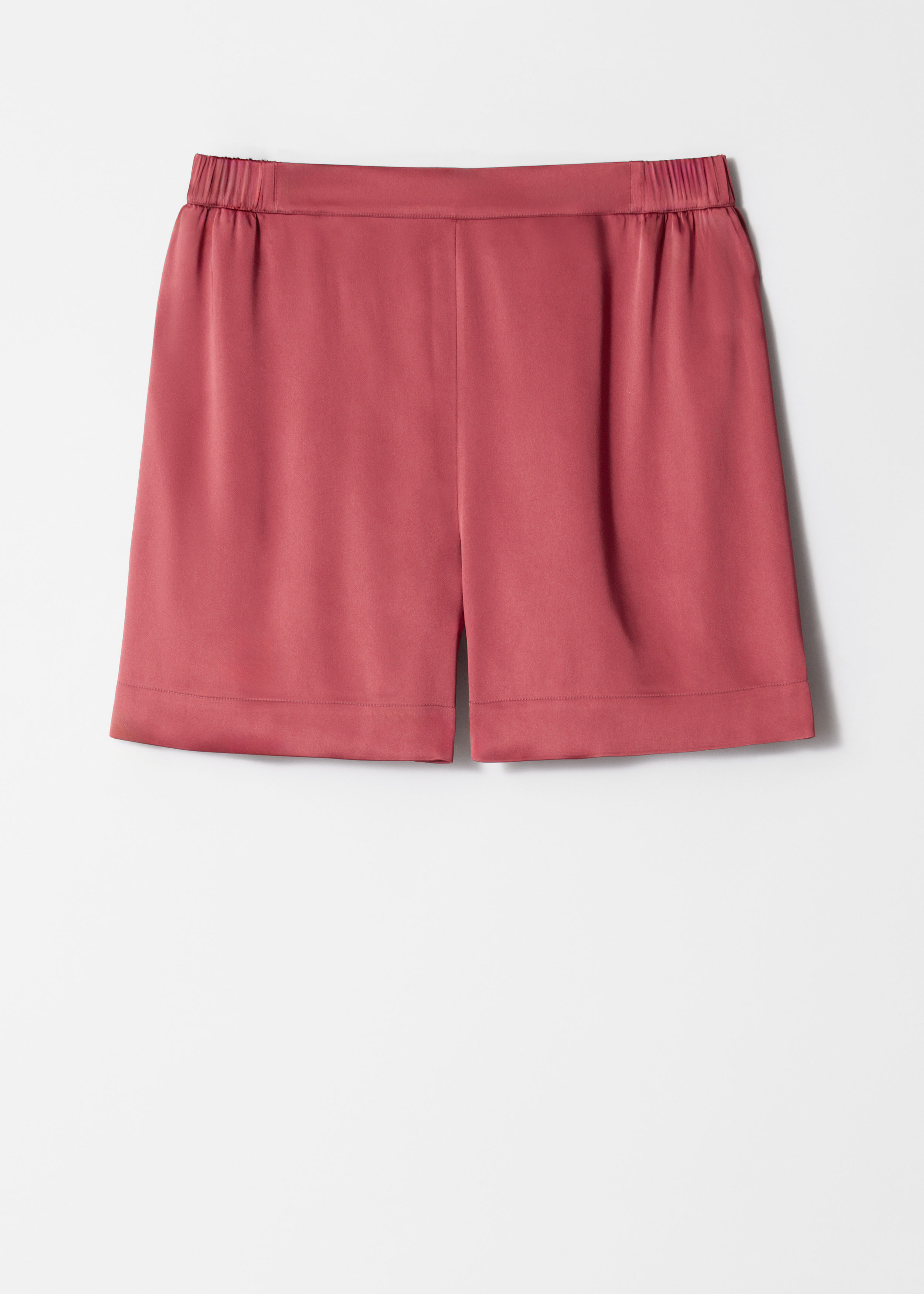Satin Pull-On Shorts