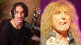 Justin Hawkins and David Coverdale