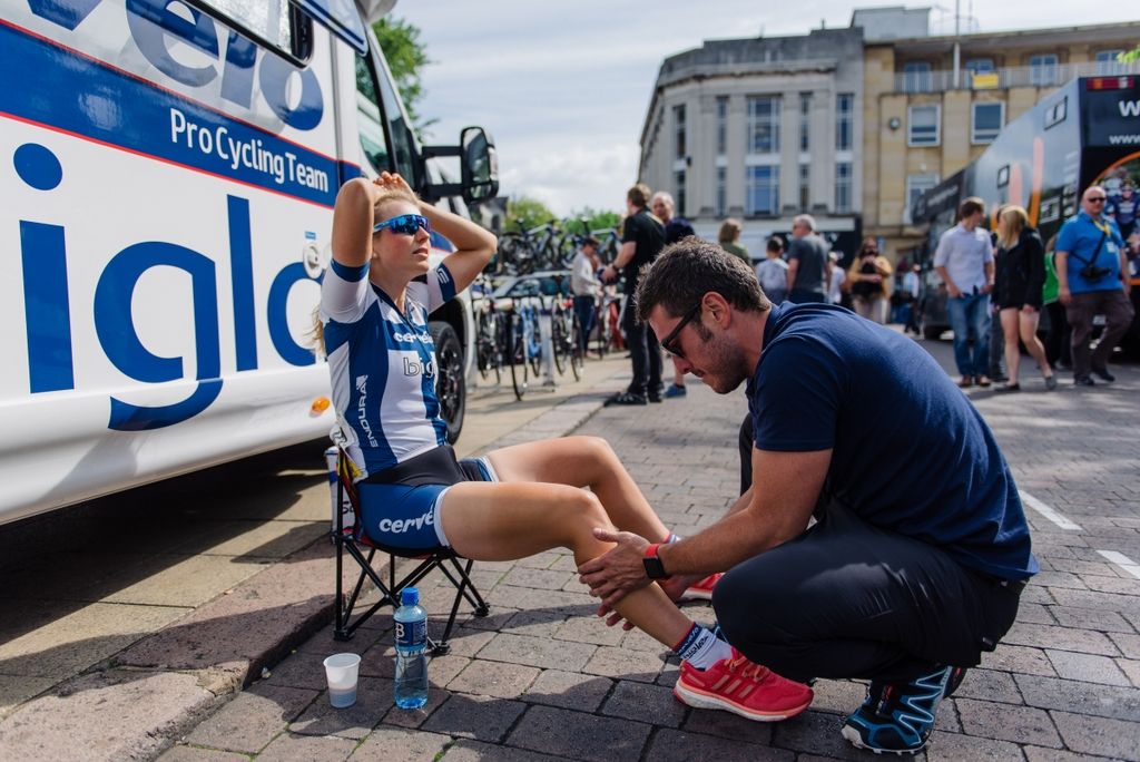 Lotta Lepist&ouml;'s pre-race massage turned out to be a good one