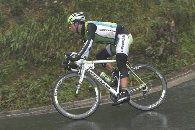 Ratto (Cannondale) during Stage 4 at Basque