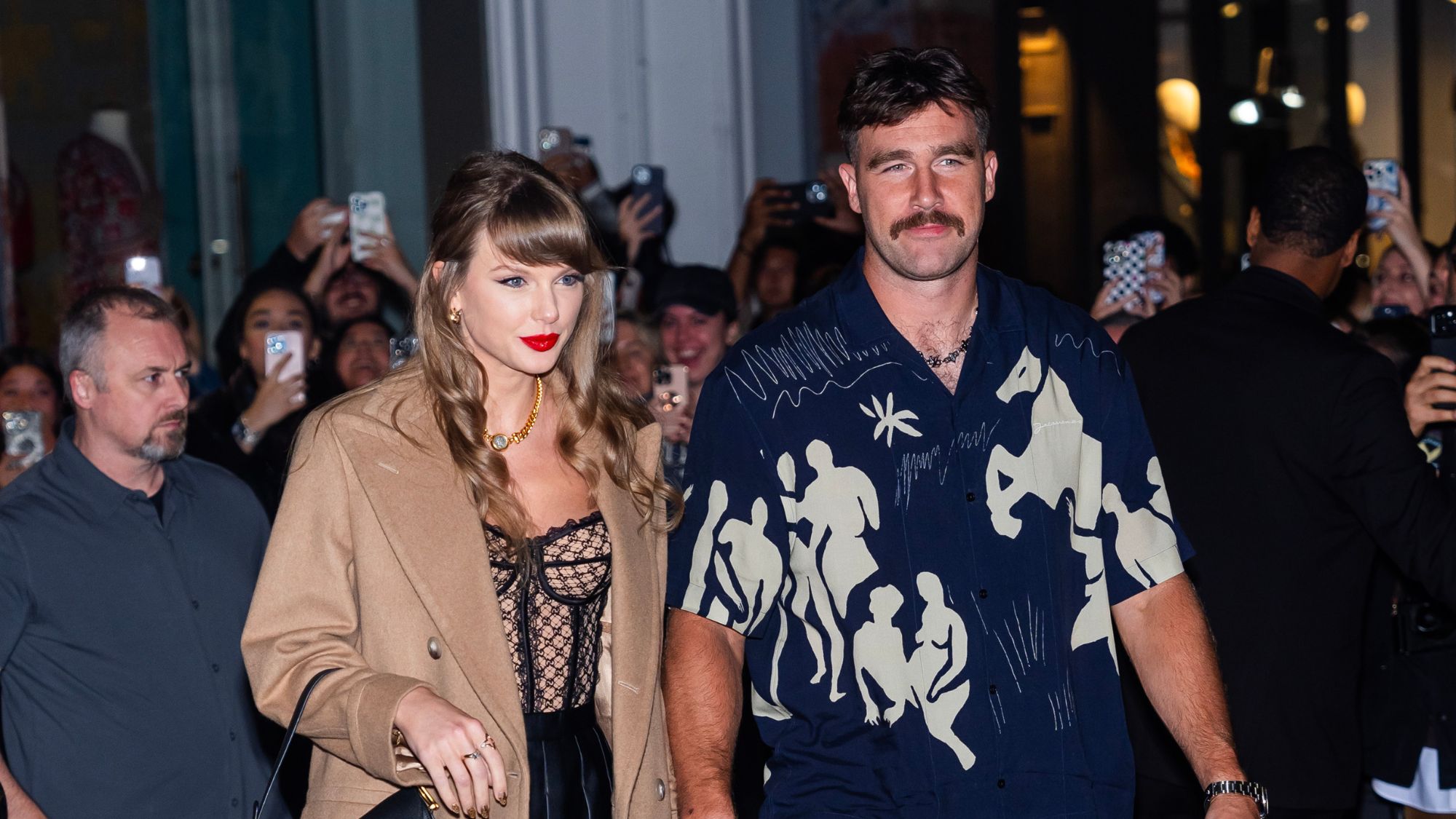 Taylor Swift and Travis Kelce in New York City