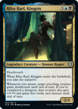 Magic: the Gathering Battle for Baldur's Gate - New Mechanics Cards