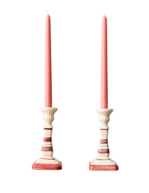 Handpainted Candle Holders