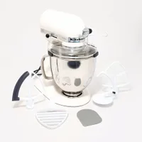 KitchenAid 5-Qt Artisan Stand Mixer with Pastry Beater and Flex Edge KitchenAid 5-Qt Artisan Stand Mixer with Pastry Beater and Flex Edge