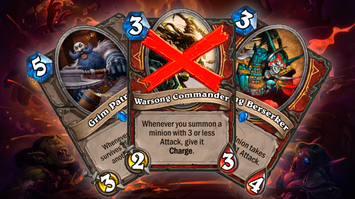 Why the Warsong Commander nerf is actually bad for Hearthstone | Gamer