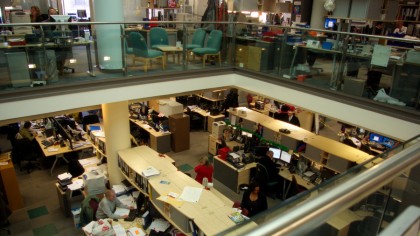 Open plan office