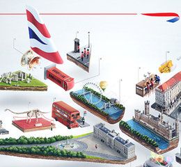 Behind the scenes of British Airways' new poster campaign | Creative Bloq