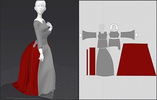 How to create 3D clothing