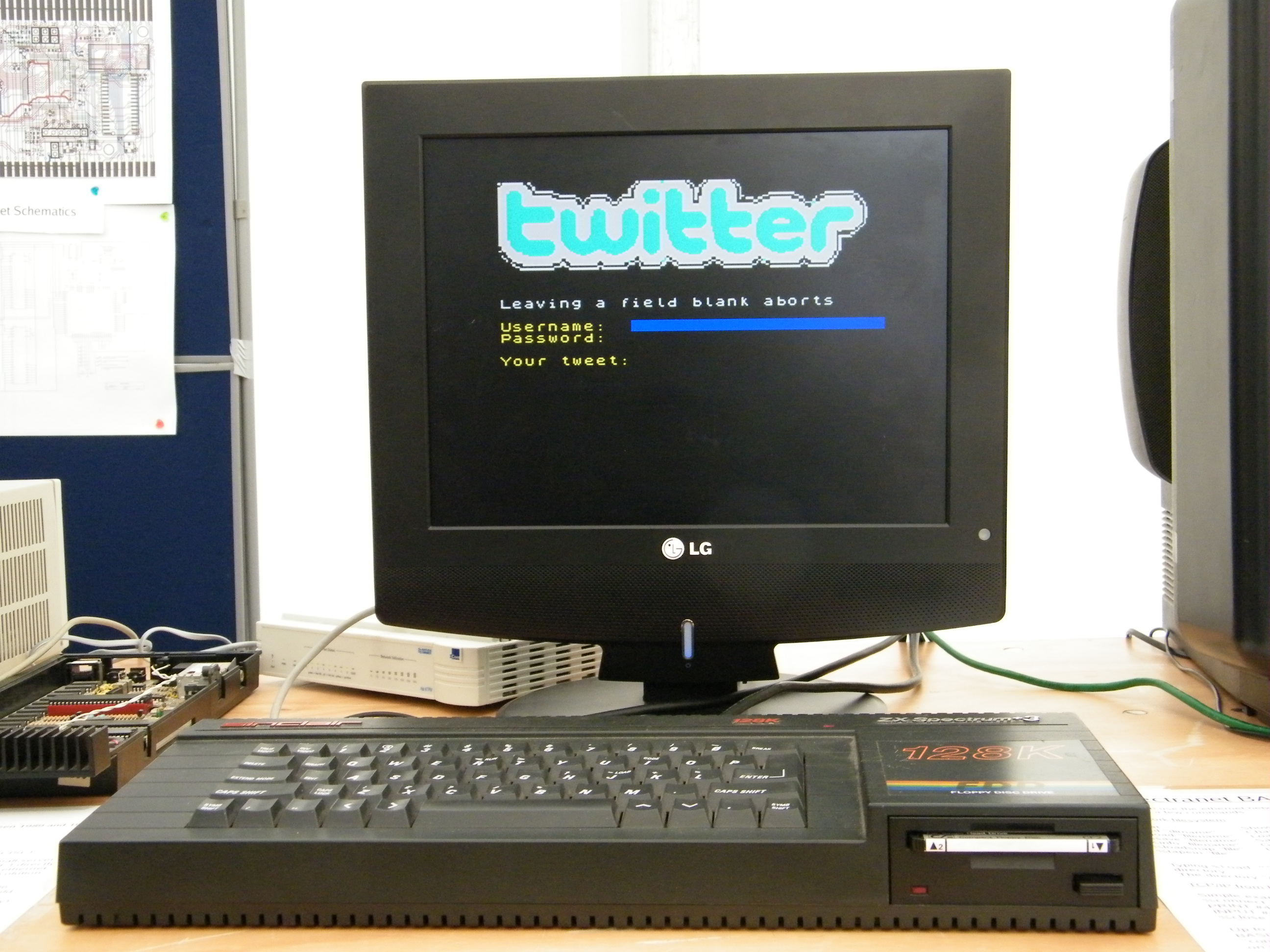 Twitter On The Zx Spectrum At Bletchley Techradar