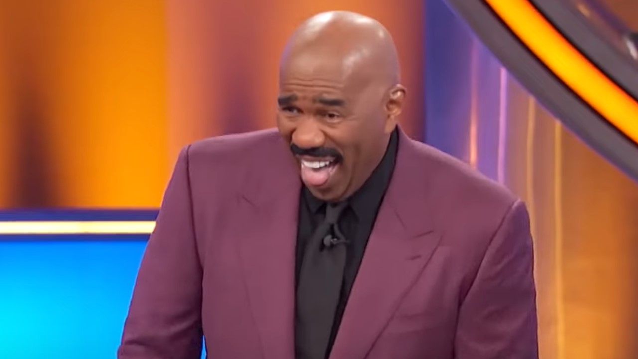 Steve Harvey Had A+ Responses After Family Feud Contestants Got A Little  Dark With Their Answers | Cinemablend