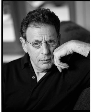 American composer and minimalist pioneer Philip Glass.