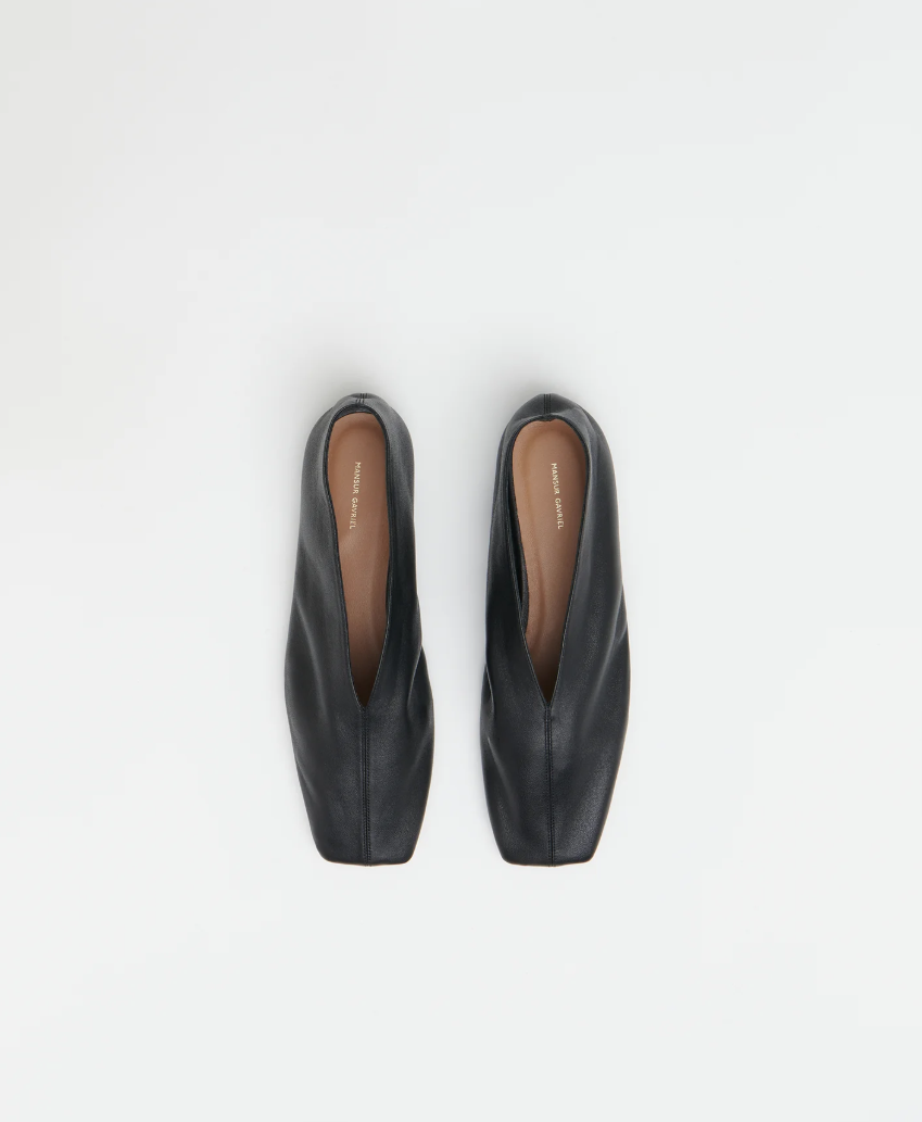 Mansur Gavriel Square Soft V Flats