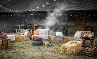 Bonfire garden party idea from Garden Trading