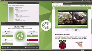 The Ubuntu MATE interface