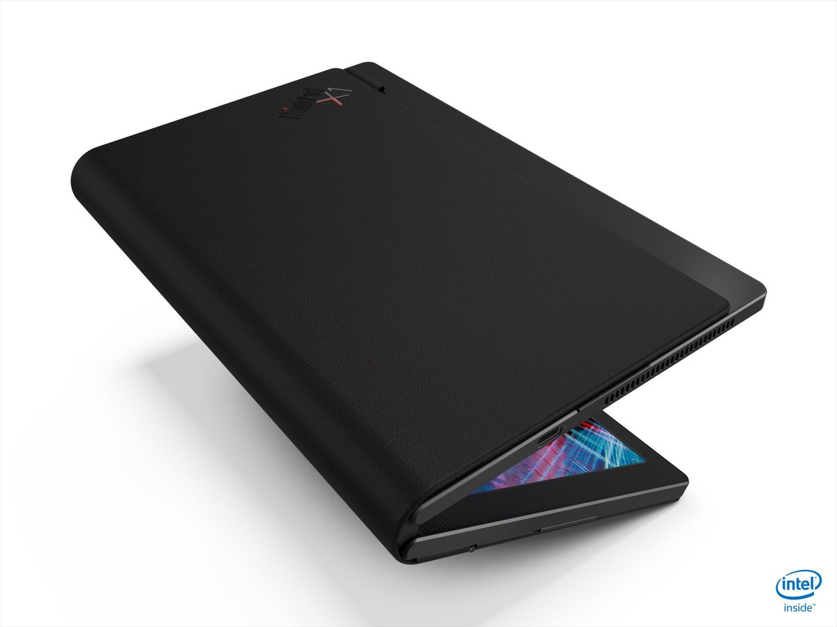 ThinkPad X1 Fold closing outside