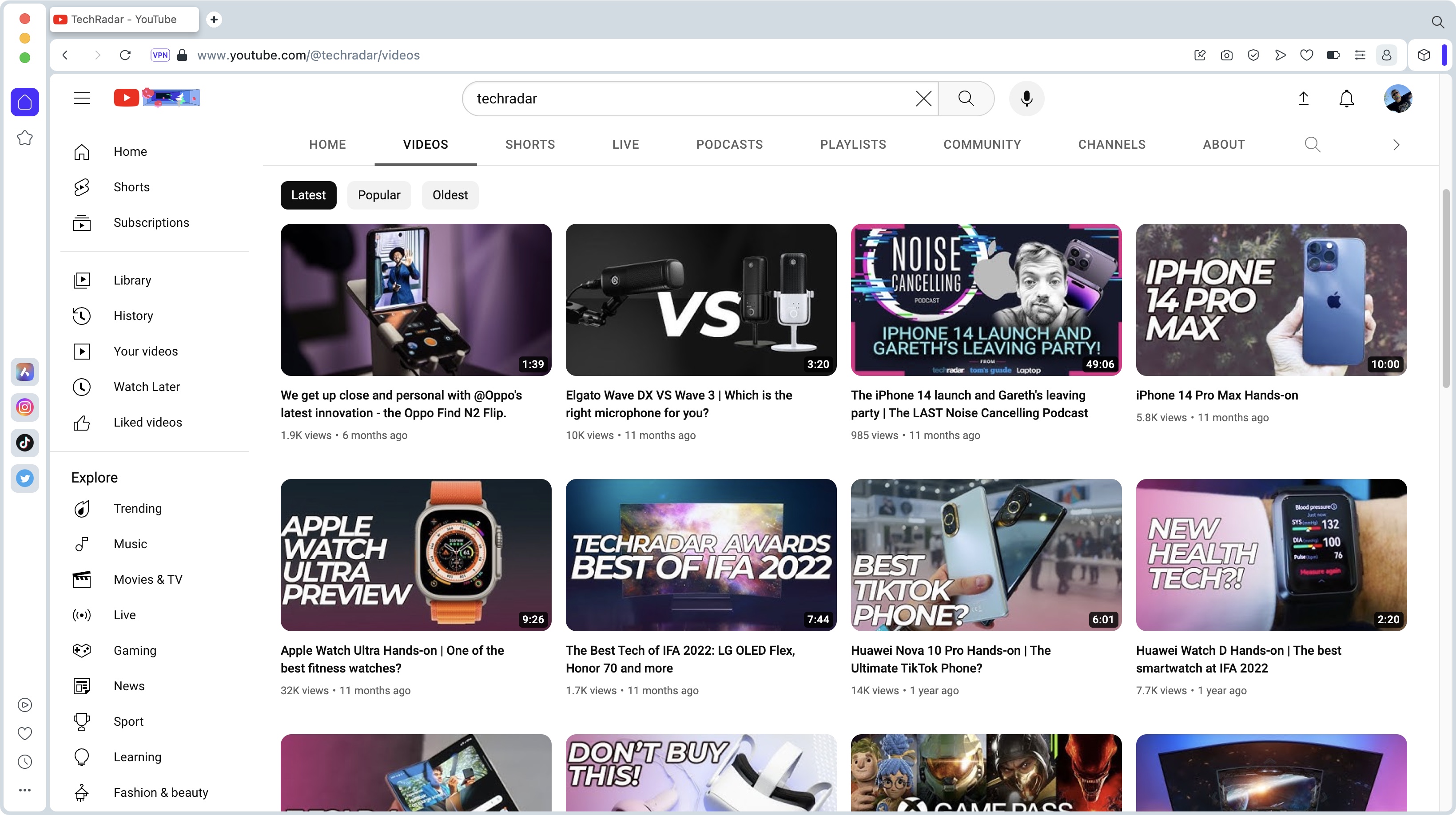 Using YouTube to get more views on the channel