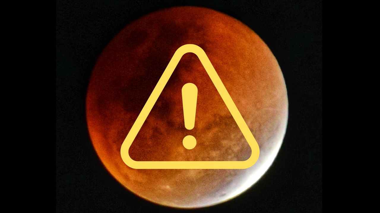 An impressive partial lunar eclipse will turn the moon an eerie red for millions of people tonight