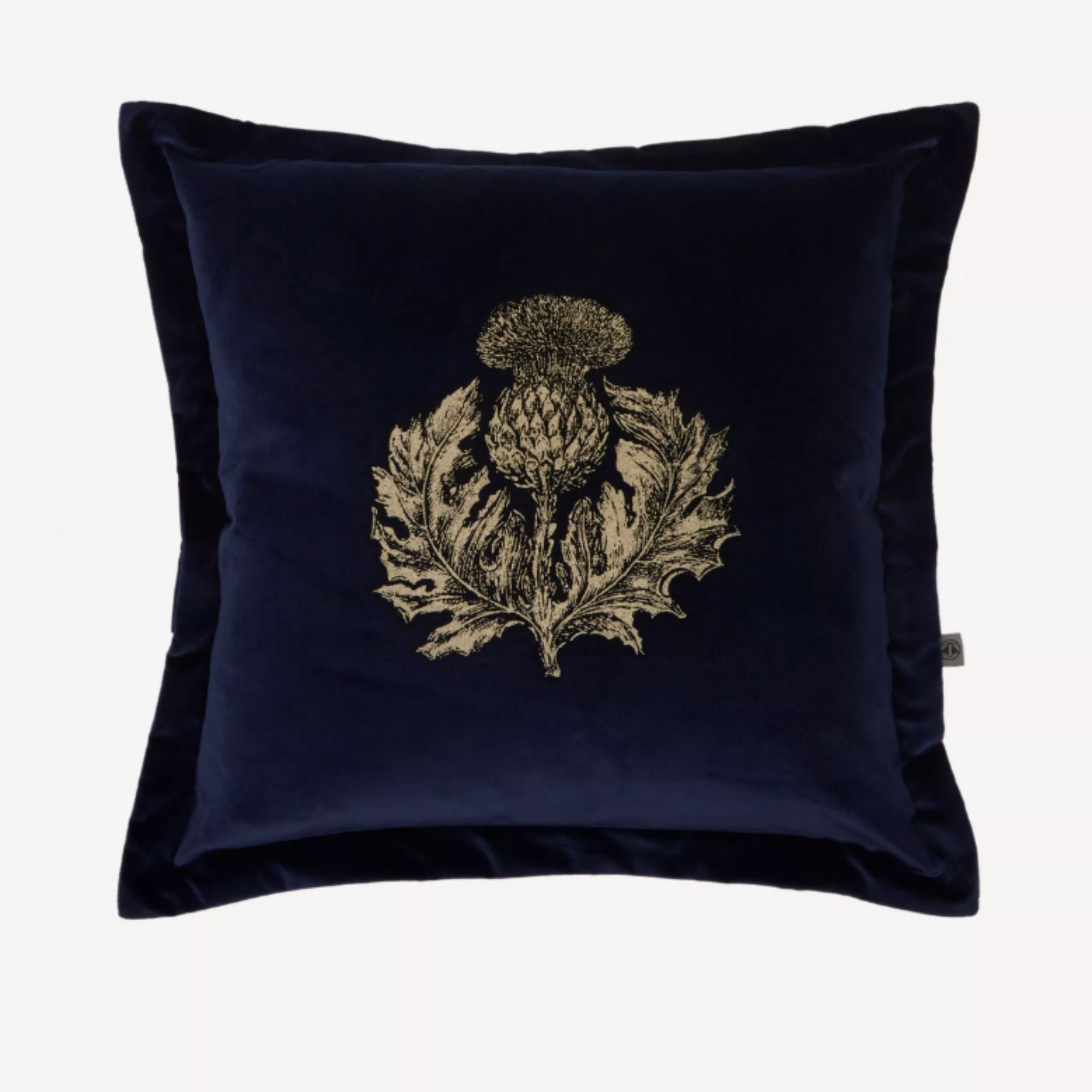Thistle Cotton Velvet Cushion