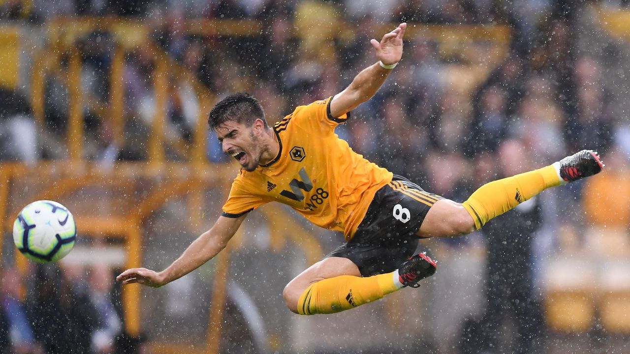 Wolves midfielder Ruben Neves