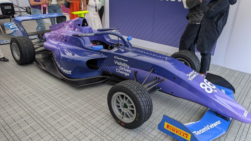 F1 Academy TeamViewer car