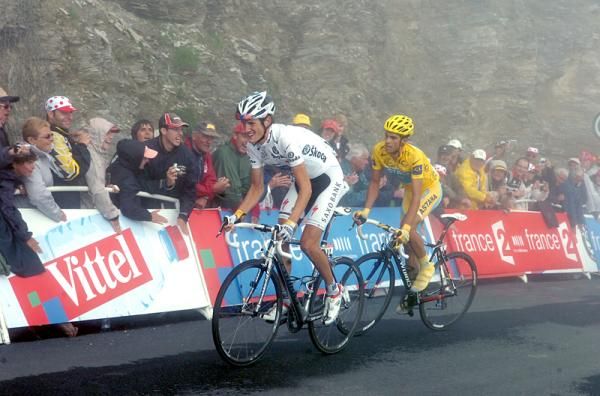 Schleck led nearly the entire way up the Tourmalet.