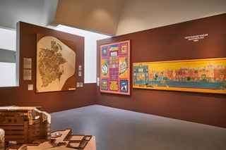 Installation view of the exhibition