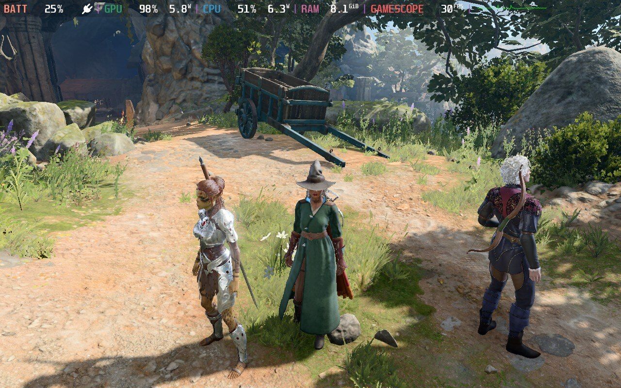 Baldur's Gate 3 image comparisons