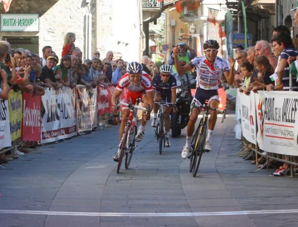 Jonathan Monsalve kicks hardest in the break to win stage two.