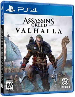 Assassins Creed Valhalla Ps4 Box Art