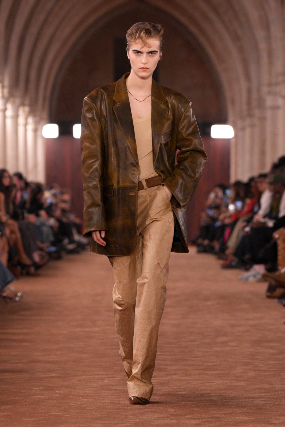 Acne Studios SS26 runway show set