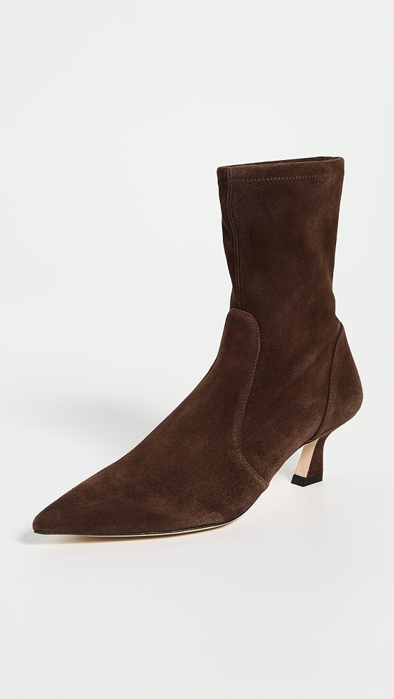 Vinnie 50 Booties - Walnut