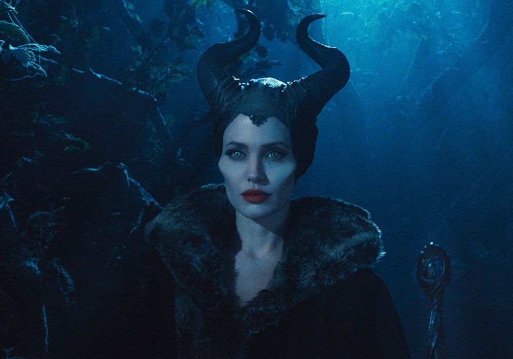 Angelina Jolie in Maleficent still