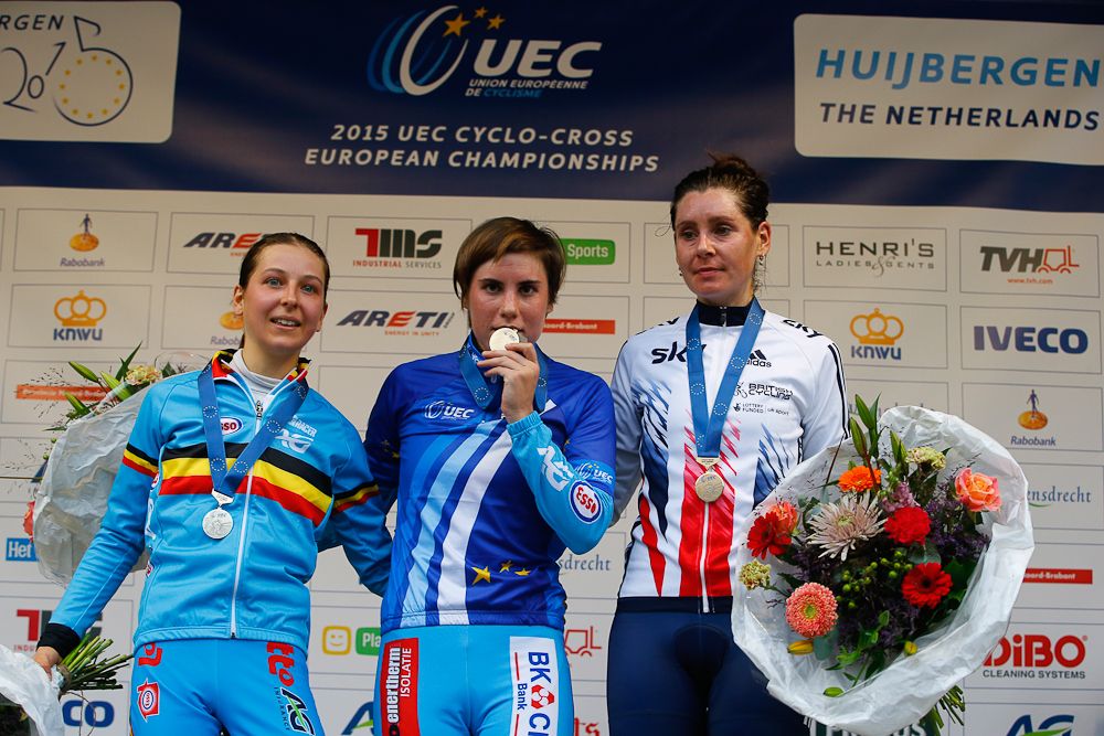 Verschueren, Cant and Harris on the podium.