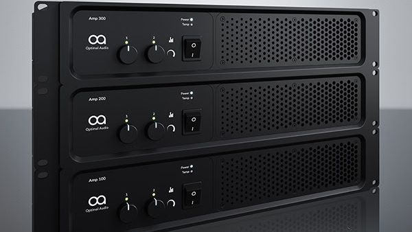 The new Optimal Audio Amp series.