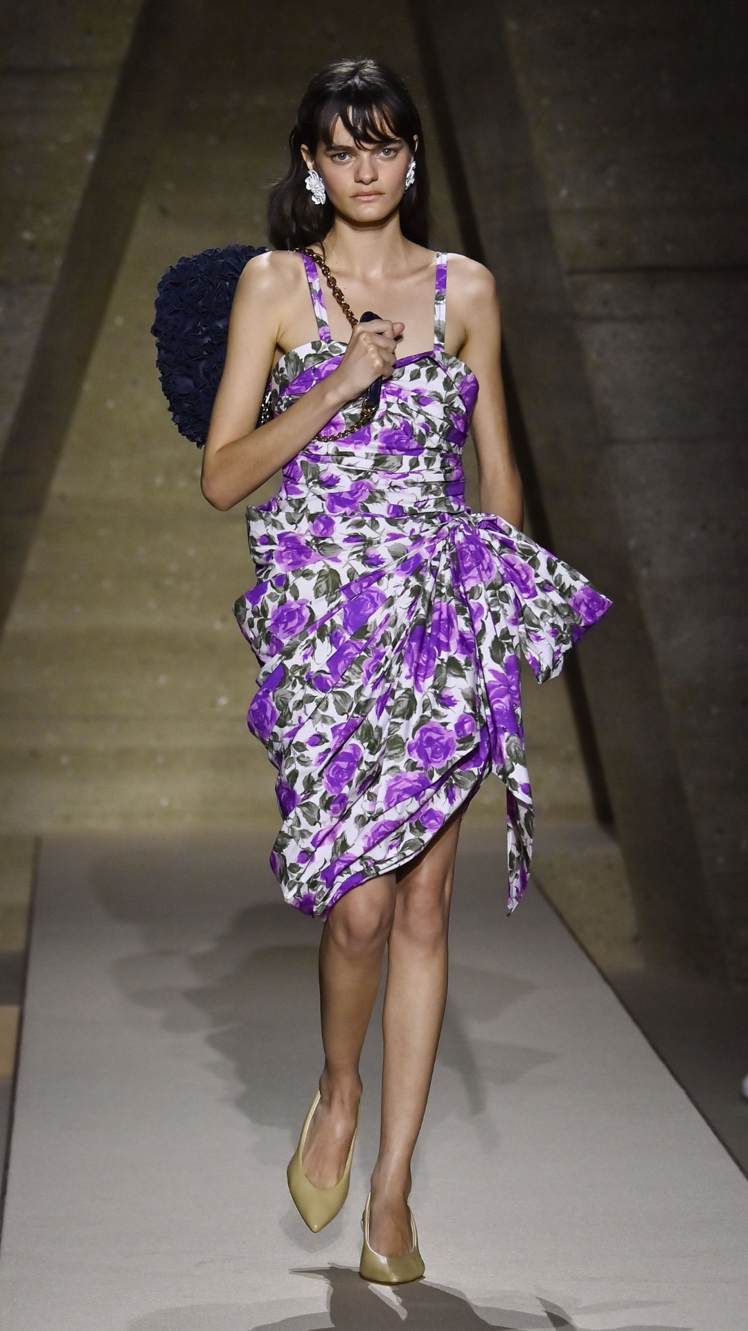 Chlo&amp;eacute; ss26 runway floral dress
