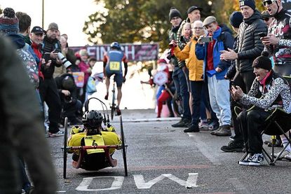 Geoff Pickin at the National Hill Climb Championships 2024