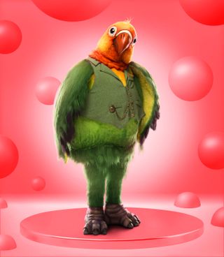 Promo image of Lovebird from The Masked Singer season 11