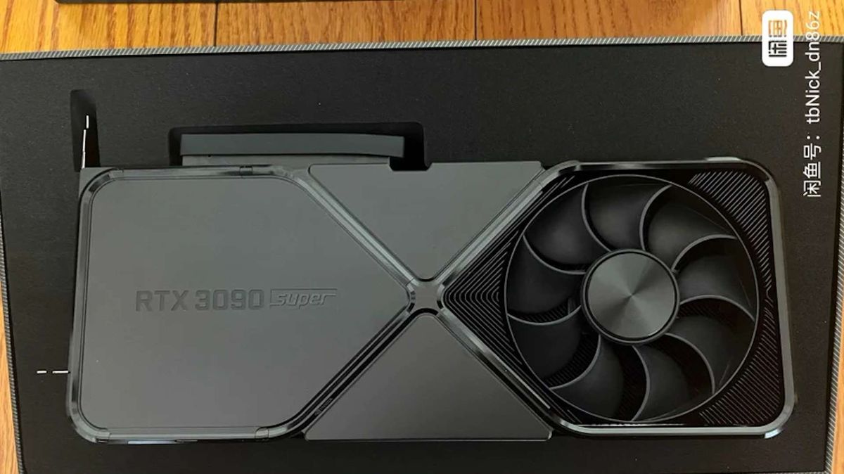 Nvidia RTX 3090 Super prototype