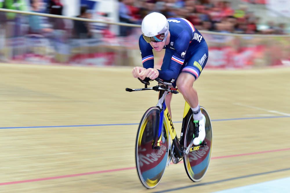 Julien Morice takes fourth in the individual pursuit qualifying heats