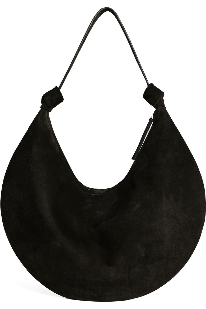 Rhea Suede Hobo Bag